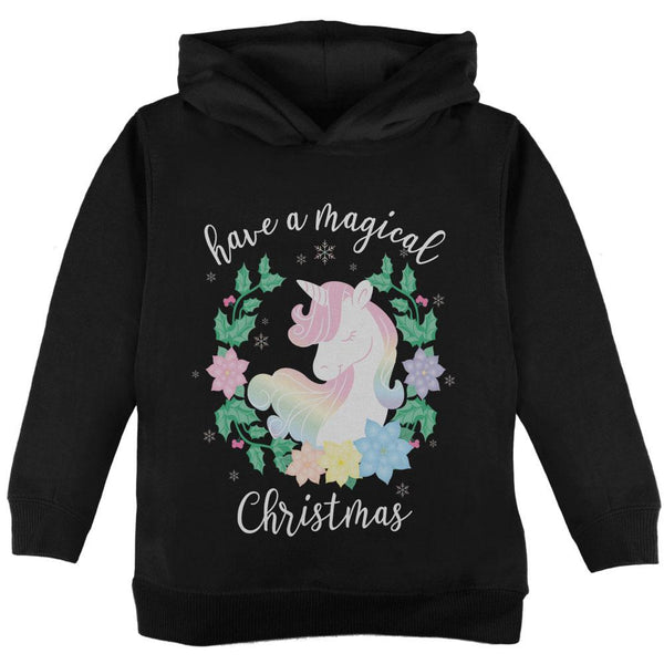 Have a Magical Christmas Unicorn Toddler Hoodie